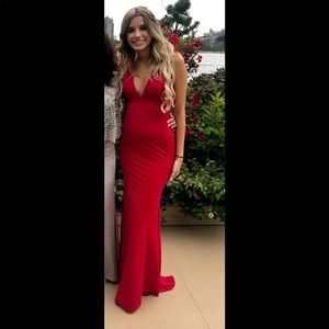 Abyss By Abby Red Gown